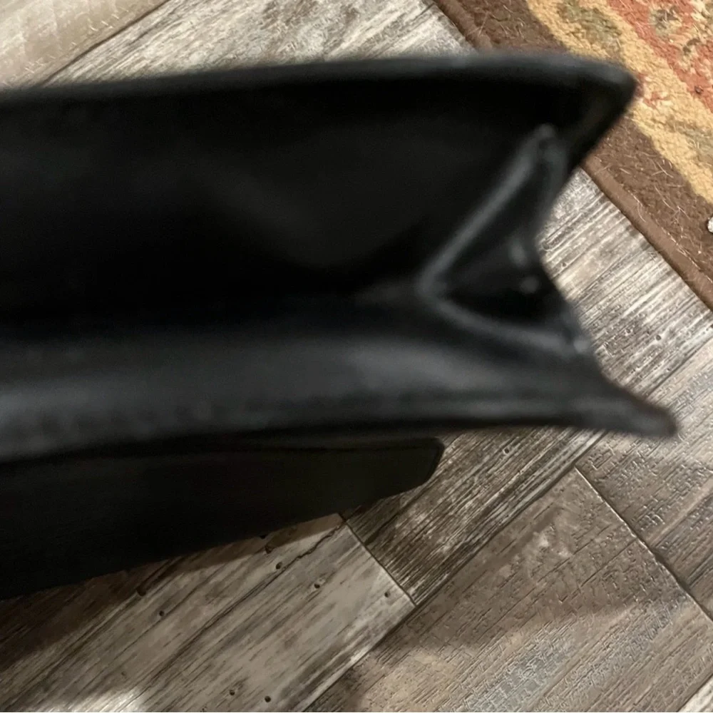 Louis Vuitton Epi Leather Briefcase Black Business Laptop Bag Vintage